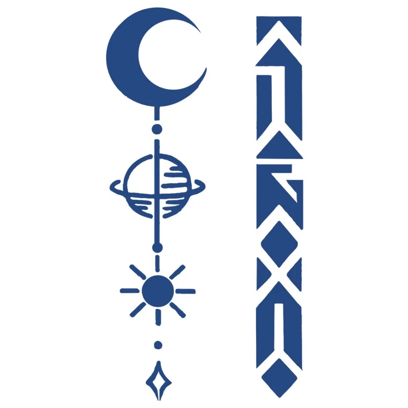 S01-40 herbal tattoo stickers ins wind juice vegetation tattoo simulation stickers durable waterproof men and women