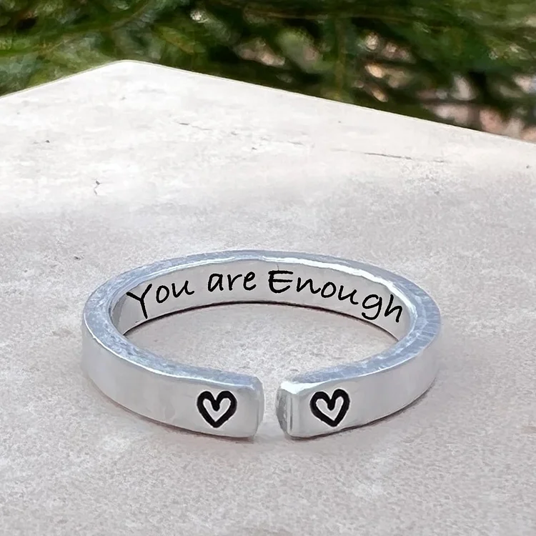 You Are Enough Ring