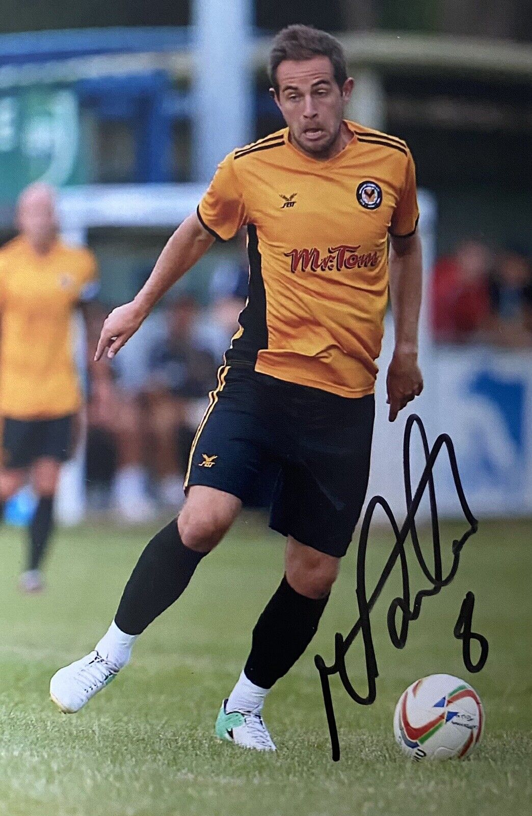 Matthew Dolan Genuine Hand Signed Newport County 6X4 Photo Poster painting 3