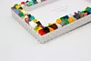 Daisy Flower DIY Building Block Photo Frame Kit,Creative Handmade Assembled Photo Frame Handmade Craft Gift Home Tabletop Display Decor
