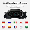 12.3" LCD Digital Cluster Instrument Speedometer For Volkswagen Tiguan