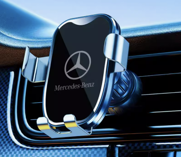 Car air outlet gravity shockproof navigation bracket