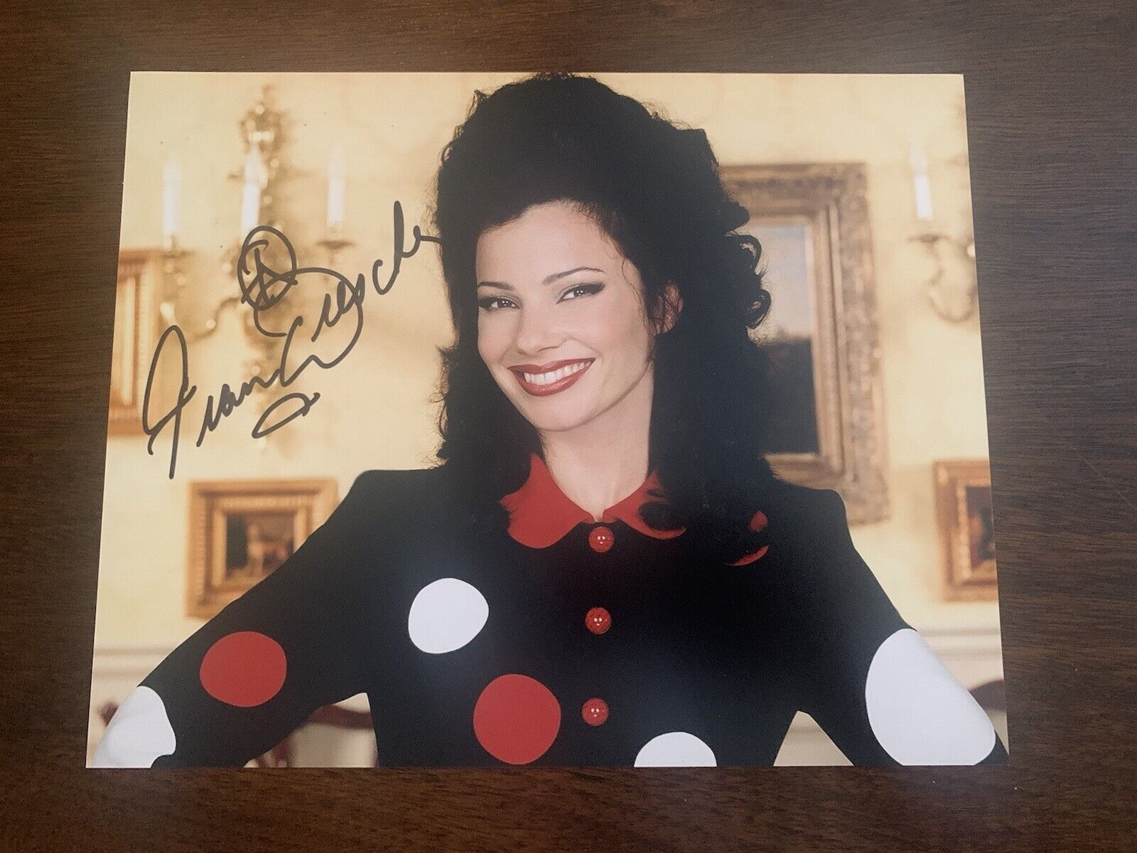 Fran Drescher signed 8x10 Photo Poster painting Autographed The Nanny SEXY Rare