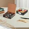 PU Insects Diamond Painting Notecard Box with Papers for DIY Art Craft