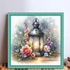 Flower Lanterns-11CT Stamped Cross Stitch 40*40cm/15.75*15.75in