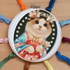 Acrylic Fairy Cat Embroidery Floss Row Line Board Craft Cross Stitch Thread Holder