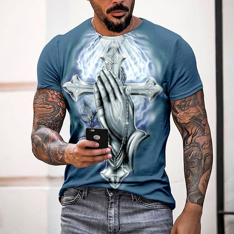 BrosWear Men's Easter Fashion Pop Faith T-Shirts