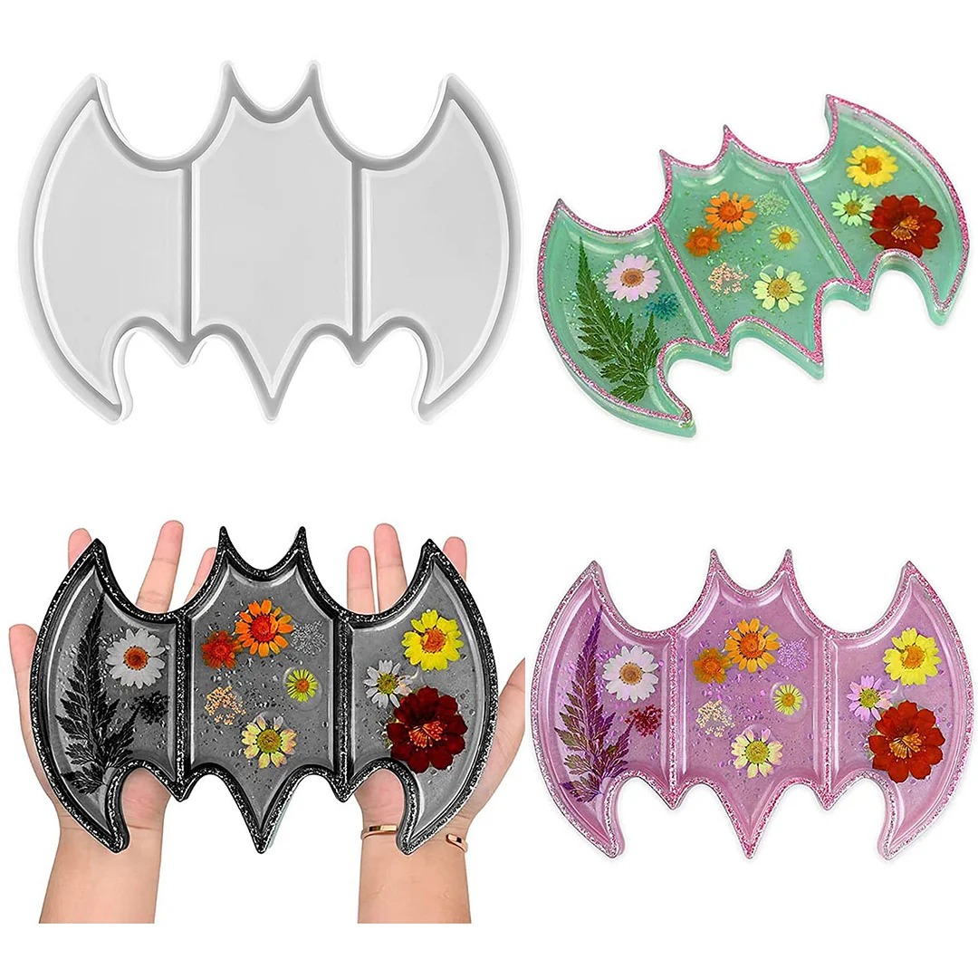 Bat Shape Storage Box Resin Mold