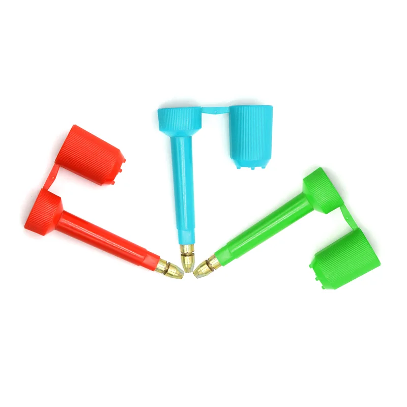 High security customized galvanized one time used stainless steel UHF RFID bolt seal lock