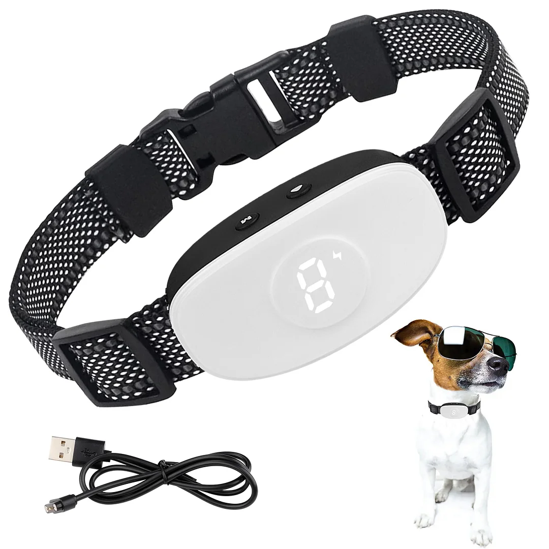 BEBANG Bark Collar for Dogs with 3 Modes Beep Vibration and Shock Dog Shock Collar for Small Medium and Large Dogs, Shock Collar for Dogs in Humane Effective Scientific Training Methods