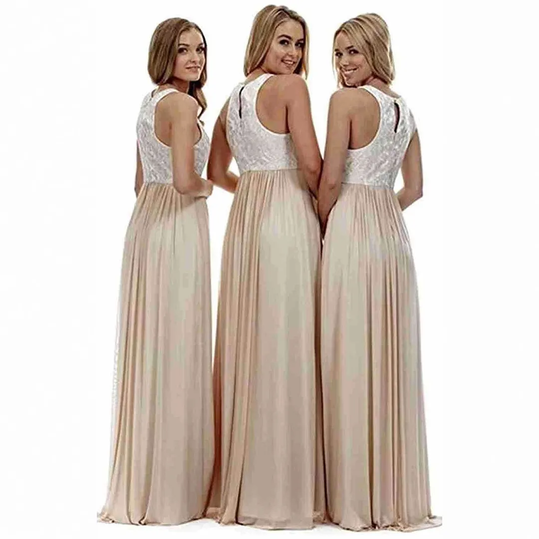 Uveng Uveng Wedding Dress Elegant And Dignified Atmosphere Long Bridesmaid Group Lace Sister Dress
