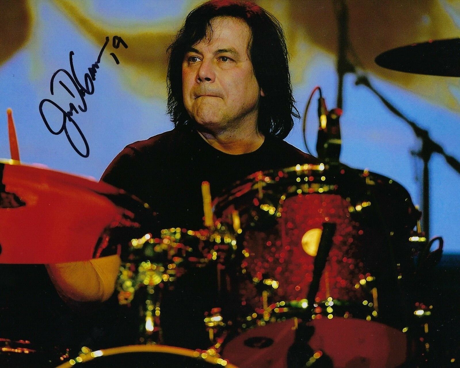 GFA Megadeth Drummer * JIMMY DeGRASSO * Signed Autographed 8x10 Photo Poster painting J1 COA