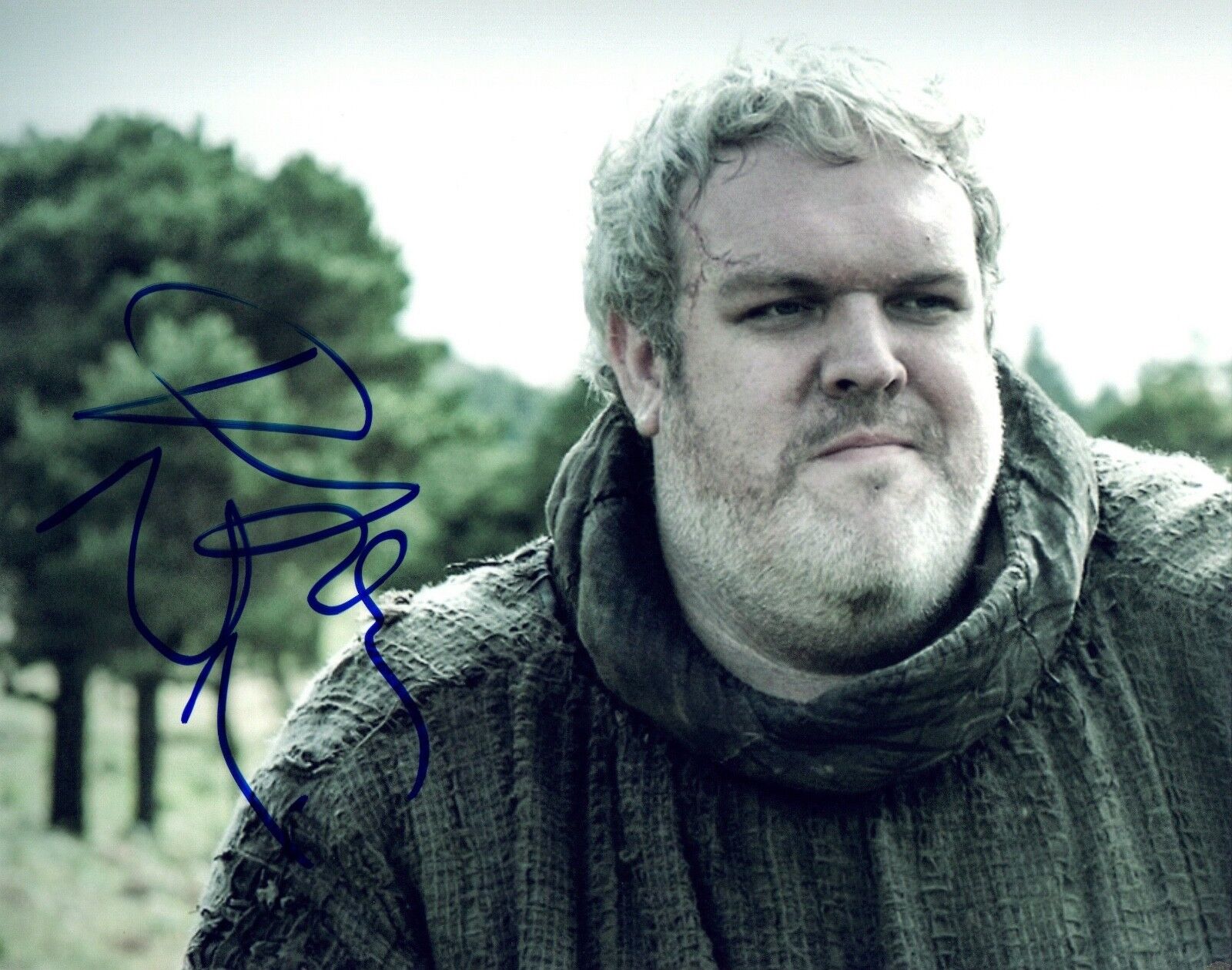Kristian Nairn Signed Autographed 8x10 Photo Poster painting Hodor Game of Thrones COA AB