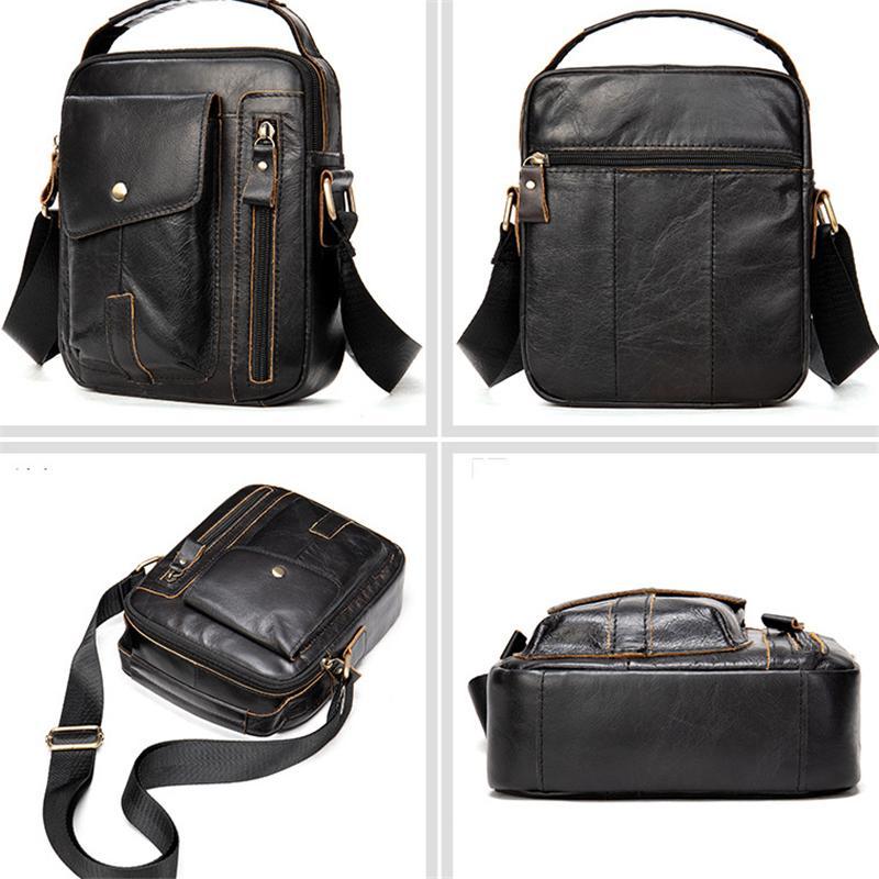 Mens Casual Personality Hipster Messenger Bags Business Shoulder Bags