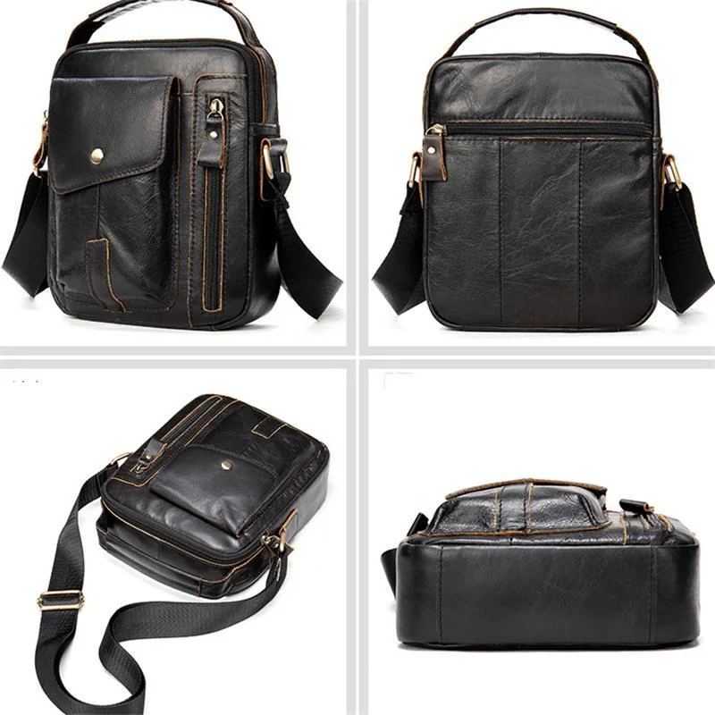 Mens Casual Personality Hipster Messenger Bags Business Shoulder Bags