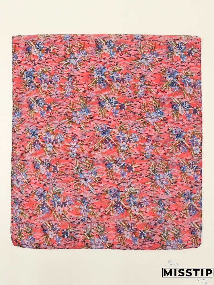 Floral Print Scarf