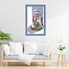 Santa Claus -16CT Stamped Cross Stitch Kit(33*49cm)