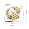 Diamond Painting-DIY Crystal Rhinestone Sunflower Cartwheel