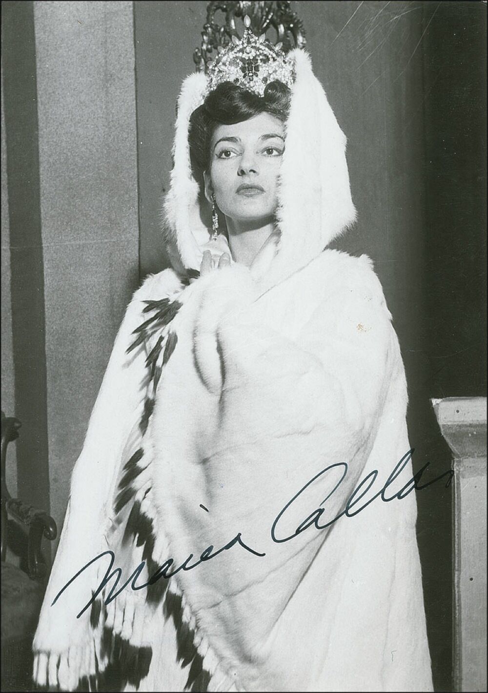 MARIA CALLAS Signed Photo Poster paintinggraph - Classical Opera Singer Vocalist preprint