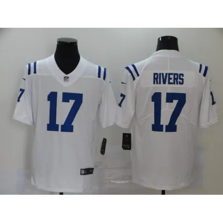 Men's Indianapolis Colts #17 Philip Rivers White Vapor Untouchable Limited Stitched NFL Jersey