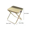 Tabouret de camping pliable et portable