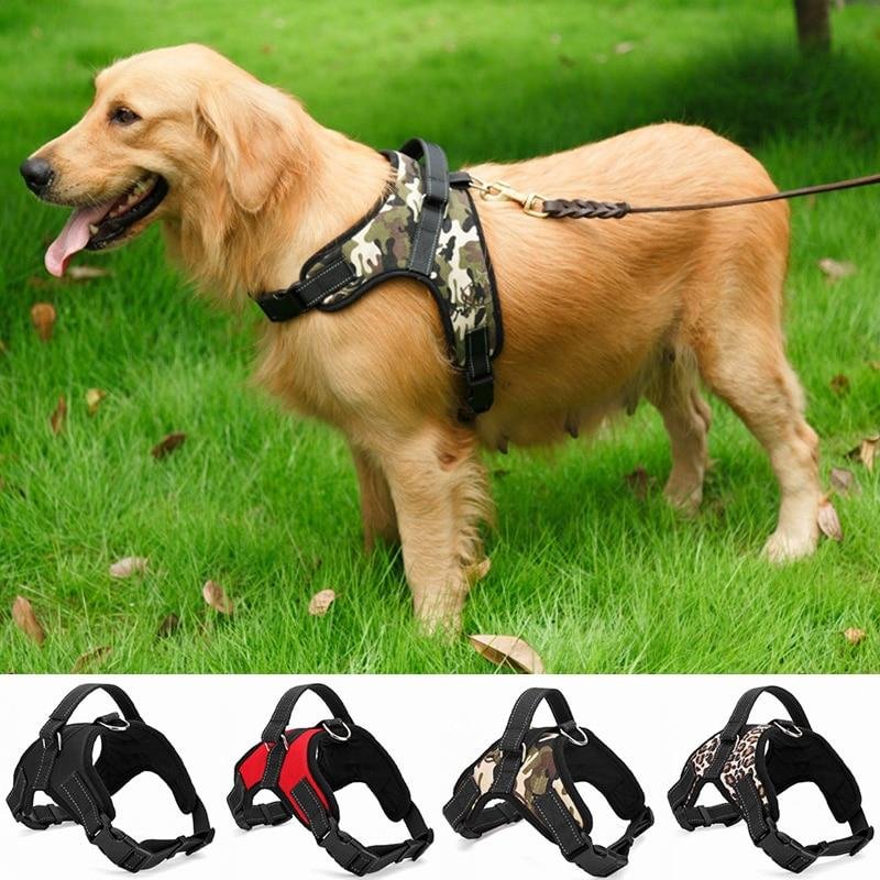 Nylon Heavy Duty Dog Pet Harness Collar Adjustable