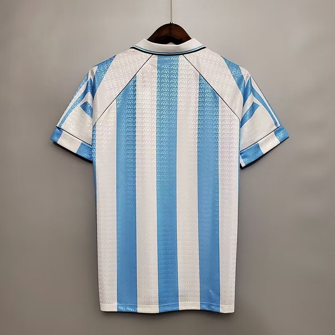 Retro 1996/1997 Argentina Home Football T-Shirt Thai Quality