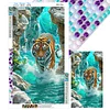 Diamond Painting - Full Round Drill - Tiger(Canvas|40*70cm)