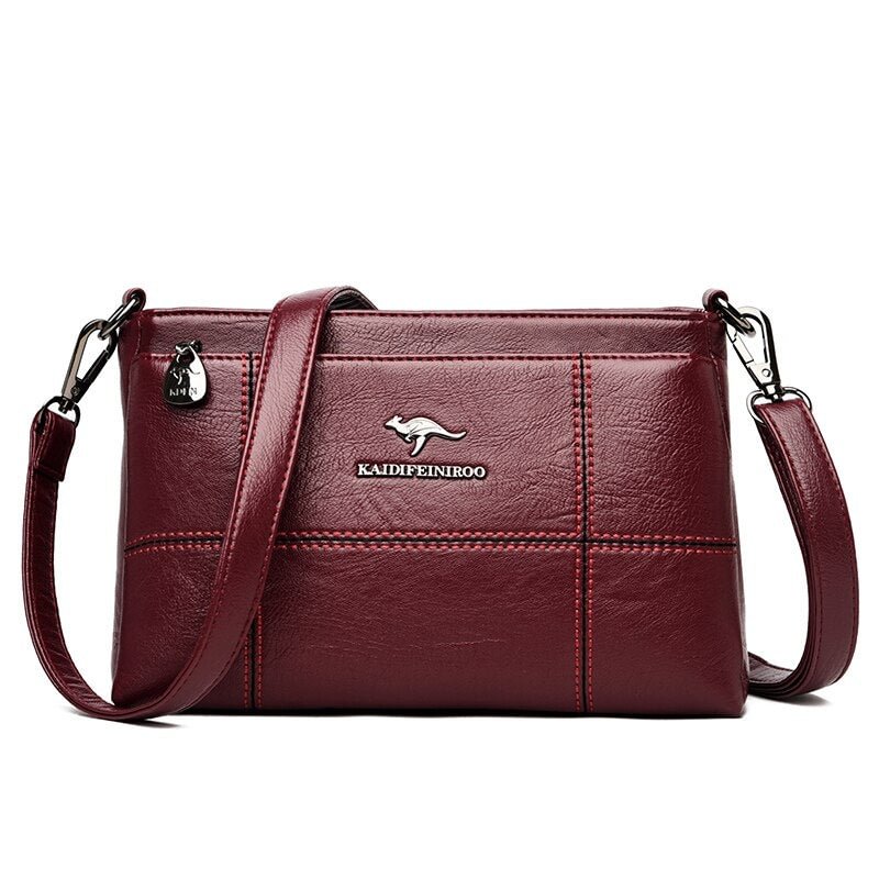 3 in 1 Luxury Handbags Women Bags Designer Genuine Leather Shoulder Bag for Women 2022 Elegant Female Crossbody Bag Sac A Main