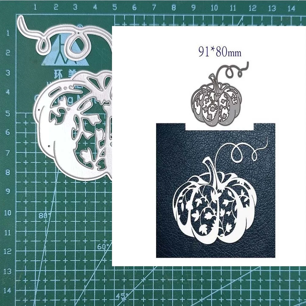 Nigikala Windmill Neon Bamboo Banner Castle Tree Angel Wing Pumpkin Metal Cutting Dies Stencil DIY Scrapbooking Album Paper Card