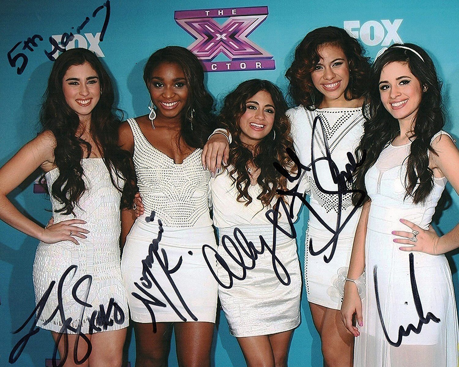 FIFTH HARMONY AUTOGRAPHED SIGNED A4 PP POSTER Photo Poster painting PRINT