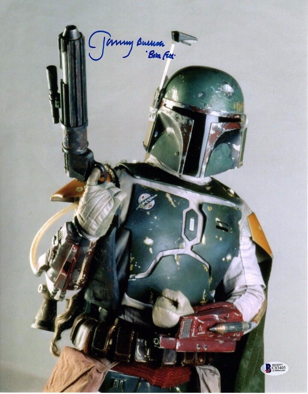 JEREMY BULLOCH Signed STAR WARS Boba Fett