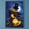 (40*60cm)Halloween Pumpkin Skeleton - Full Round Drill Diamond Painting