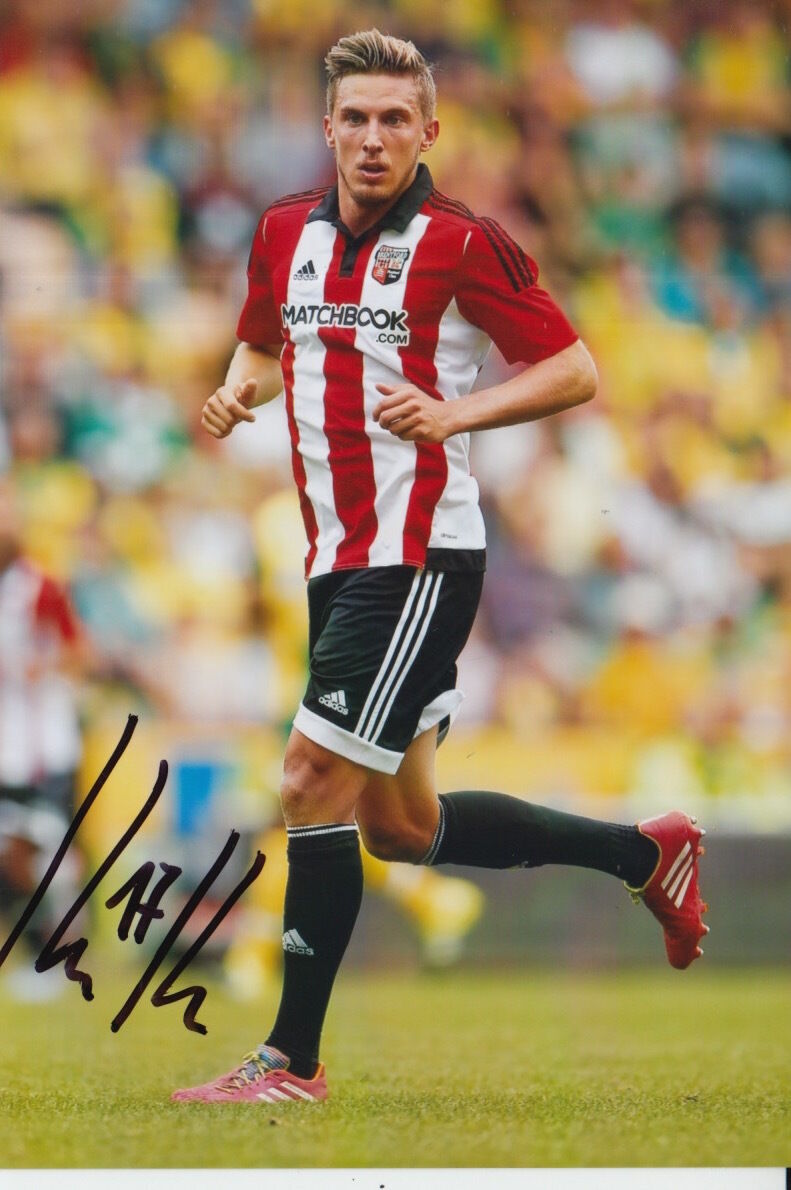 BRENTFORD HAND SIGNED KONSTANTIN KERSCHBAUMER 6X4 Photo Poster painting 1.