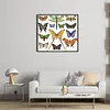 【Limited Stock Sale】Colorful Butterfly Logo-14CT Stamped Cross Stitch 34*30cm/13.39*11.81in tapestrymarket