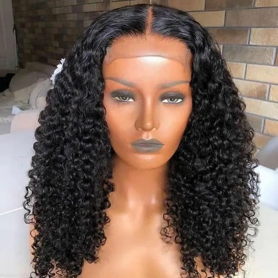 Wignee Jerry Curly 4x4 5x5 HD Lace Closure Pre-Plucked Human Hair Wigs Wignee hair
