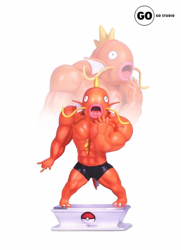 Muscle Show Series Magikarp & Snorlax - Pokemon Resin Statue - GO Studios [Pre-Order]-shopify