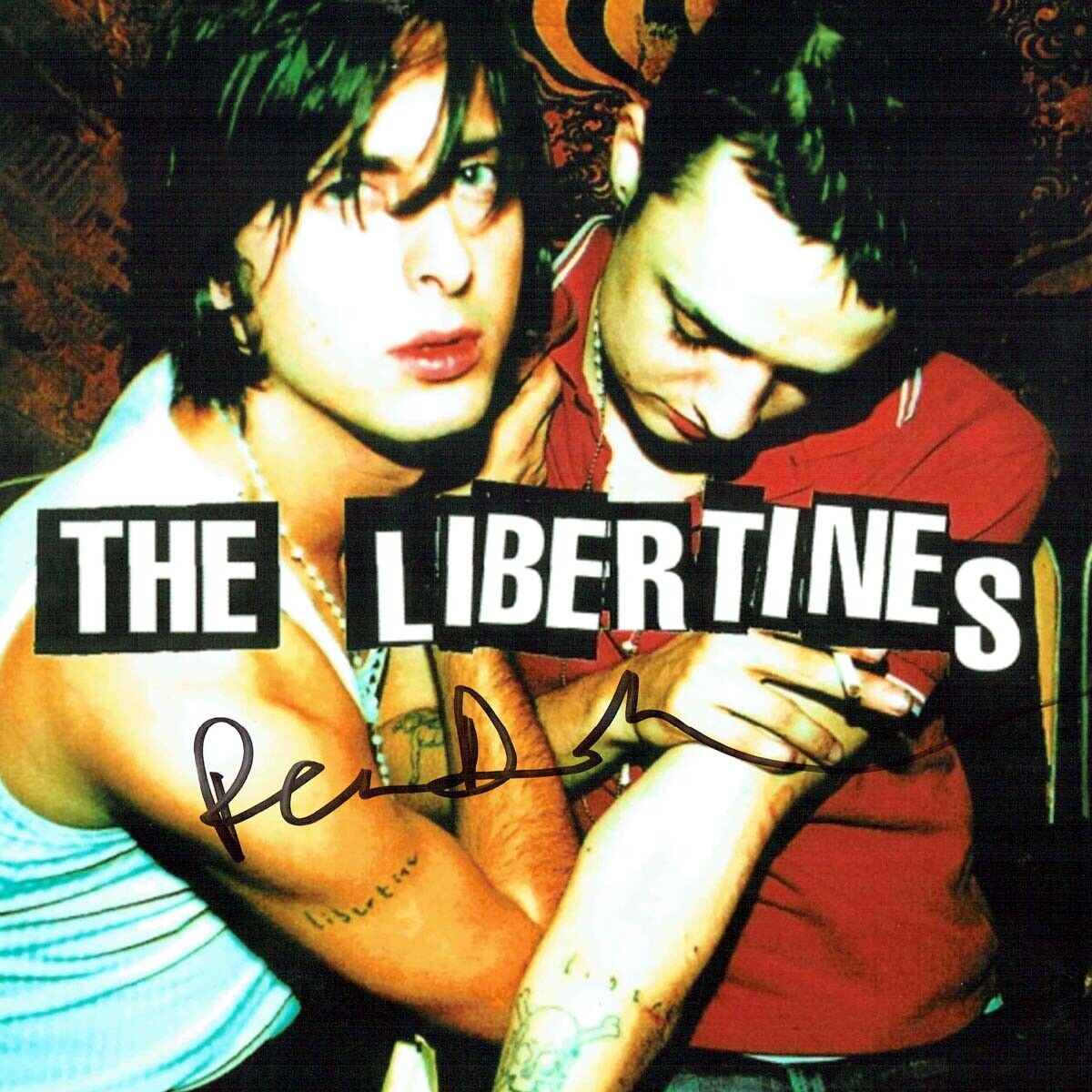 Pete DOHERTY SIGNED Autograph 12x12 Photo Poster painting 3 AFTAL COA Libertines Baby Shambles