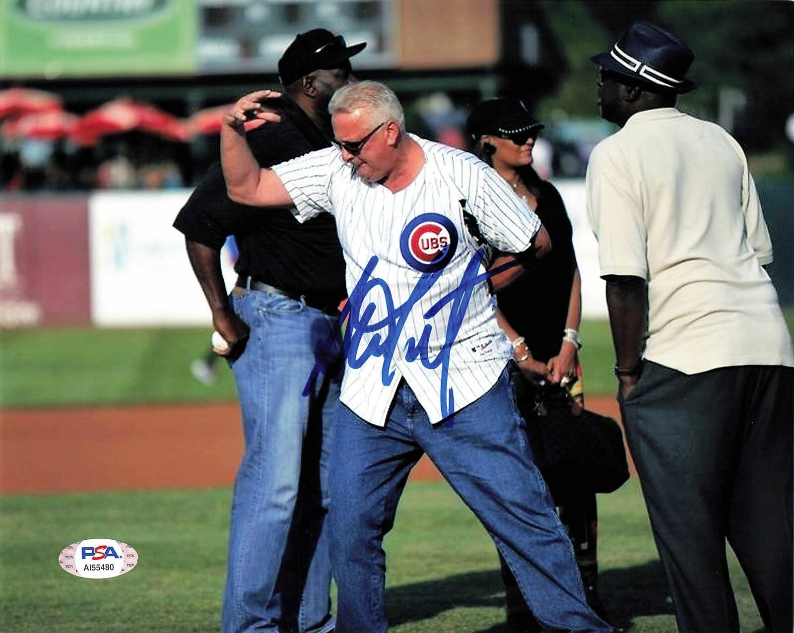 STEVE TROUT signed 8x10 Photo Poster painting PSA/DNA Chicago Cubs Autographed