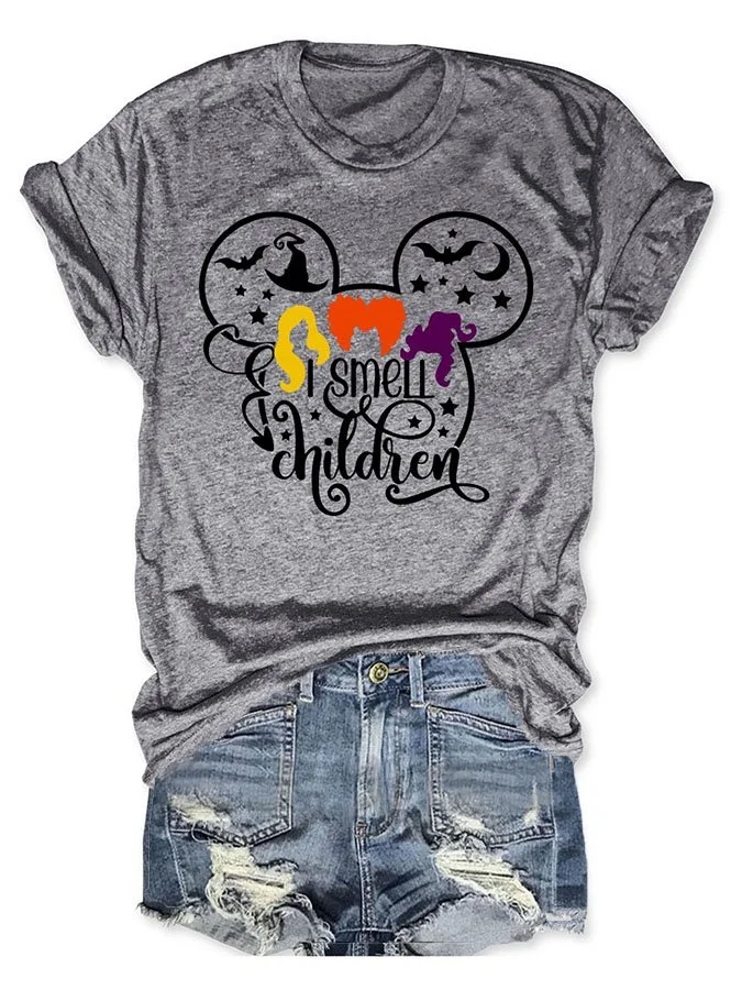 Stylish Print Short Sleeve T-Shirt