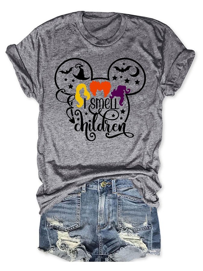 Stylish Print Short Sleeve T-Shirt