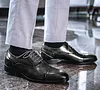 Men's leather handmade Brogue Oxford Shoes -Dress Shoes