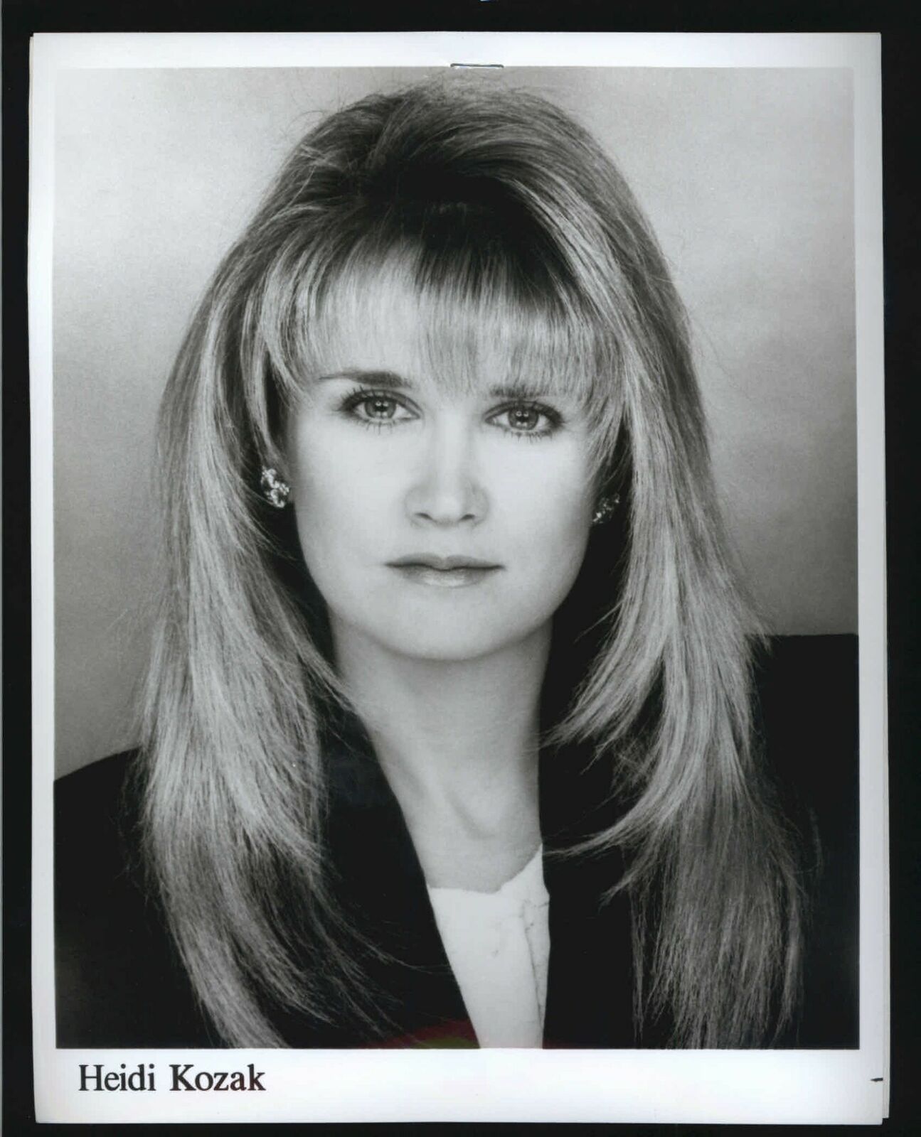 Heidi Kozak - 8x10 Headshot Photo Poster painting w/ Resume - Dr. Quinn