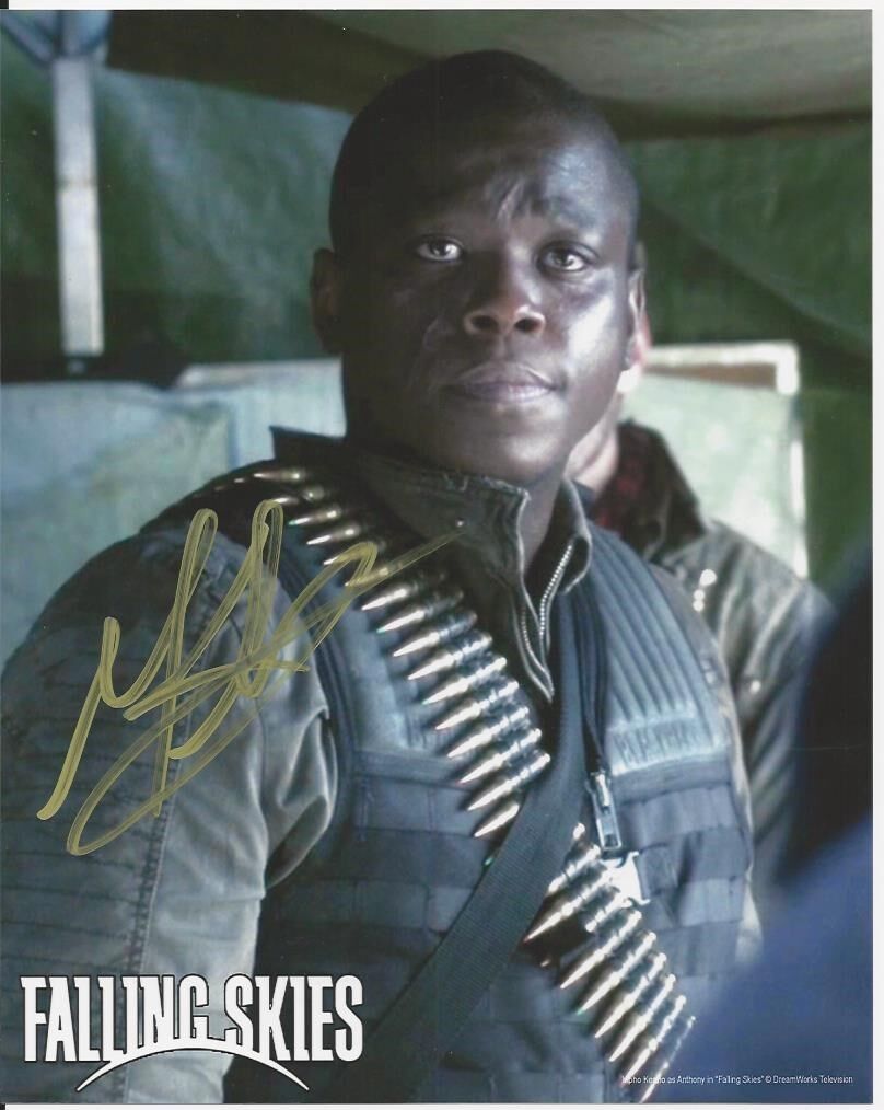 Mpho Koaho - Falling Skies signed Photo Poster painting