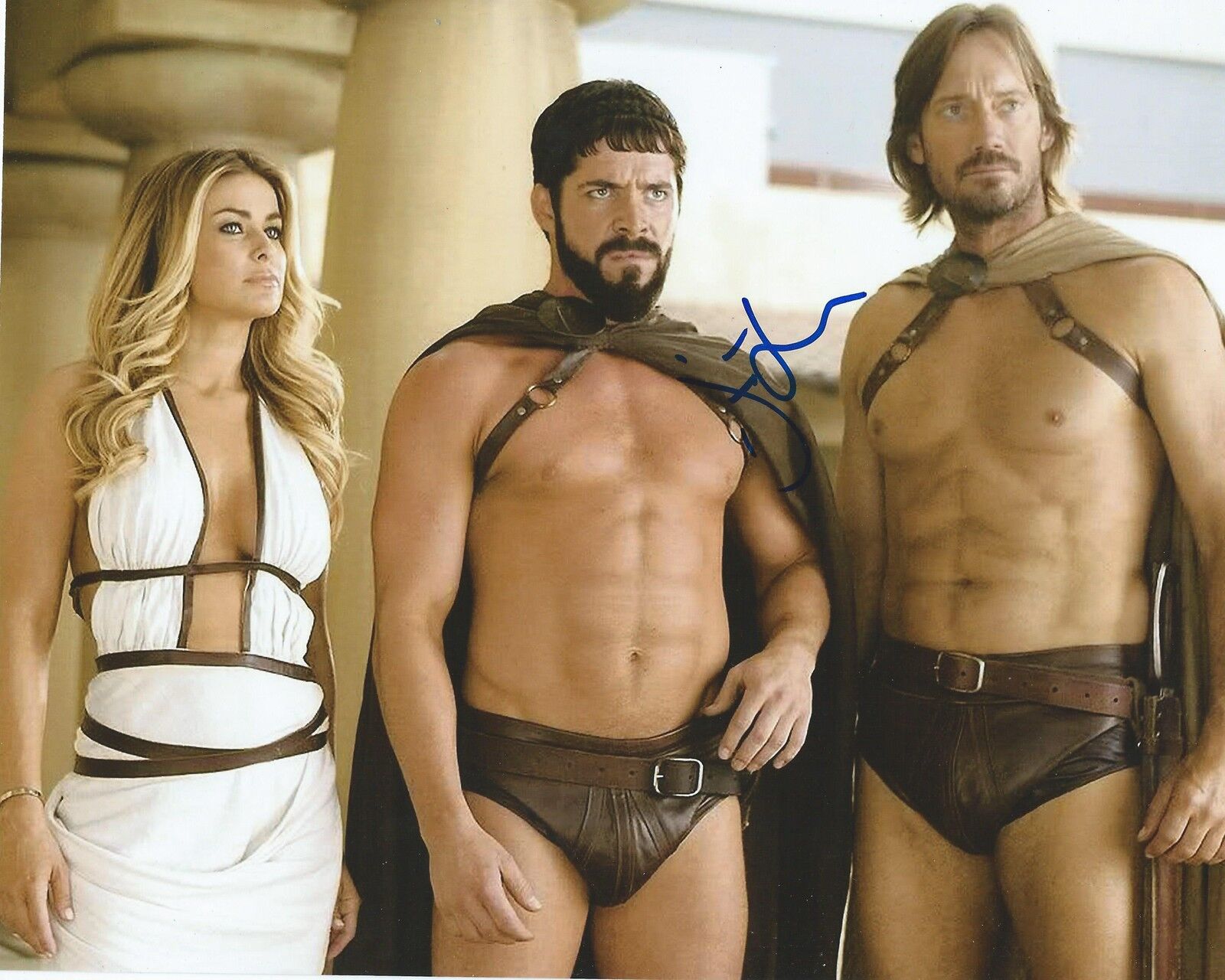 **GFA Meet the Spartans *KEVIN SORBO* Signed 8x10 Photo Poster painting K3 COA**