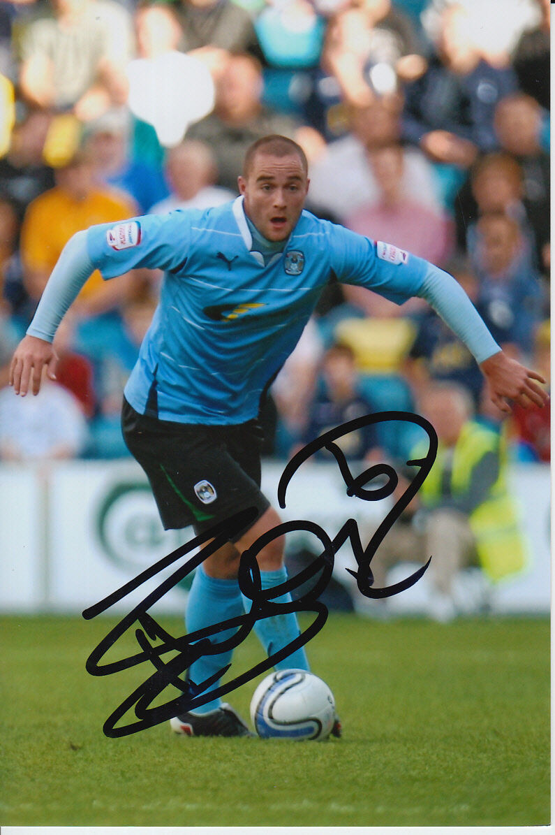 COVENTRY CITY HAND SIGNED JAMES MCPAKE 6X4 Photo Poster painting 6.