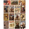 (Multi Style)Western Style - Vintage Metal Signs - 20*30cm/30*40cm - Western