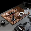 Coffee Bean Bar Mat Bar Drain Mat Heat Insulation Non-Slip Table Powder Pressing Mat