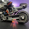 2024 Classic Motorbike Building Model Blocks MOC Sets High-tech 823 Pcs