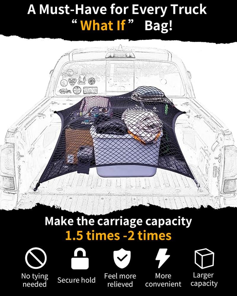 Highly Elastic Cargo Net 1